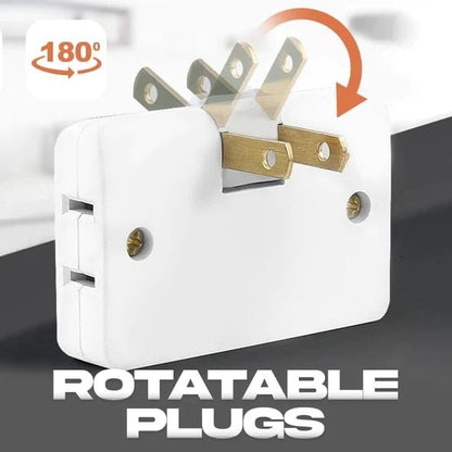 (🔥2025Last Day Promotion  - 49% off)2025-180 Degrees Rotatable Socket Converter